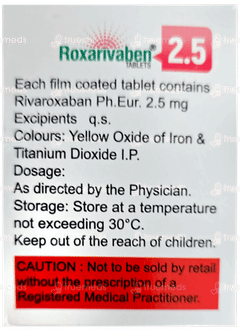 Roxarivaben 2.5 Tablet 15